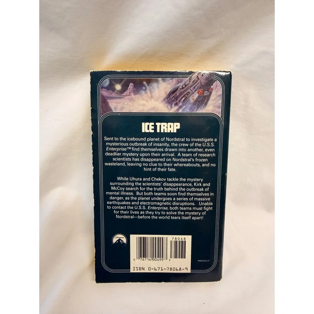 Vintage Star Trek Paperback Book Lot of 9 Pocket Books Sci-Fi Novels 80s 90s